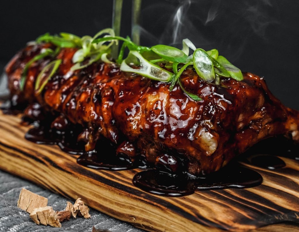 Costillas a baja temperatura con salsa BBQ japonesa UMAMI